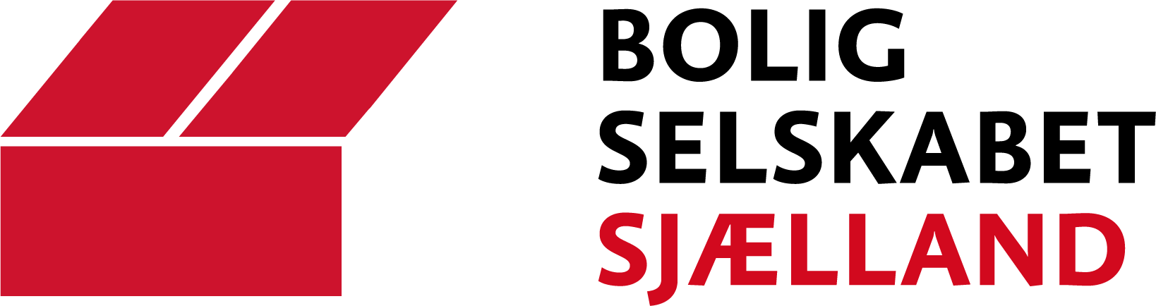 Boligselskab Sjælland Logo Rød